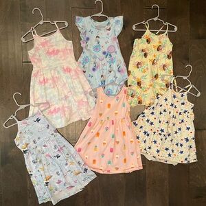 6 Sundresses Size 5/5T excellent condition ☀️☀️☀️